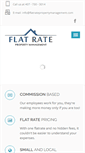 Mobile Screenshot of flatratepropertymanagement.com
